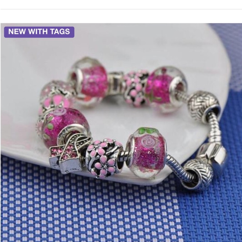💖STUNNING EUROPEAN CHARM BRACELET💖
